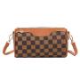 Simple Retro Shoulder Bag for Women 2024 new Wholesale Women's Crossbody Bag Printed Niche Cylinder Messenger Bag Female