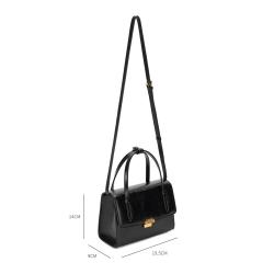 2024 New Arrival Ladies Cross Body Bag Fashion PU Plain Leather Custom Logo Shoulder Bag Luxury Handbag For Women