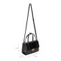 2024 New Arrival Ladies Cross Body Bag Fashion PU Plain Leather Custom Logo Shoulder Bag Luxury Handbag For Women