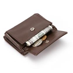 KBW017 2023 Hot Wallet PU Short Card Case Money Clip Men Mini Small Wallet Portable Key Coin Purse