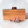 New arrival ladies bags handbags elegant party wedding clutch evening bags women chain shoulder acrylic bag in stock