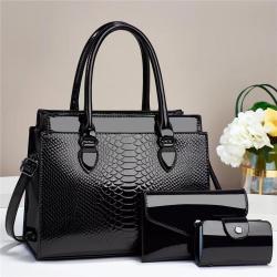 Large Capacity Women'S Bags Shoulder Bag Pure Color Leather Crossbody Bags For Women  Fashion bolsas para mujer