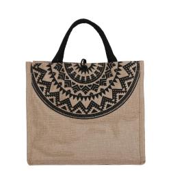 Hot Selling CCF350 Vintage Large Capacity Shoulder Bag Summer Canvas Beach Tote Bags Women Handbags Ladies Travel Shopping Bag