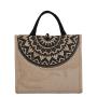 Hot Selling CCF350 Vintage Large Capacity Shoulder Bag Summer Canvas Beach Tote Bags Women Handbags Ladies Travel Shopping Bag