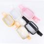 Keymey RTS Stock Low MOQ High Quality PVC Crossbody Bag Stadium Approved Waist Belt Bag Clear Waist Bag Transparent Fanny Pack