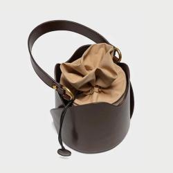OEM ODM Chic Mini Vegan Leather Womens Bucket Bags Fashion Drawstring Crossbody Bgas Custom Logo Womens Handbags