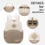 LOVEVOOK Teenage Girls small Female Phone Pouch Multi-Function Small Bagpack shoulder bag pu leather mini backpack women