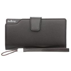 Long Wallet Men High Quality Clutch PU Leather Purse Male Pocket for Photo Card Mobile phone Money Bag