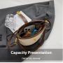 ZWY086 2024 Fashion Women Tote Straw Beach Bag Summer New Casual Daily Bucket Bag Wholesale Hot Sale Woven Crossbody Bag