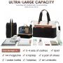 LOVEVOOK wholesale carry on Overnight Toiletry Bag 4pc large capacity work travel luggage duffel weekend gym bags for women