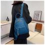 ZR181 Wholesale Of New Korean Soft Leather Women's PU Backpack Waterproof Wear-resistant Fashion Travel Backpack