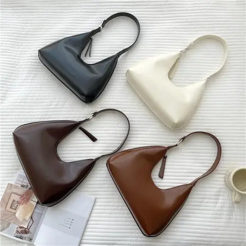 2024 Factory Korean Bags Women Handbags Ladies Simple Fashion Shoulder Bag Women PU Leather Ladies Hand Bags