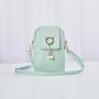 Gelory 2024 Mobile Phone Bag Braided Pearl Tassel Cover Style Women's Handbag Single Shoulder Bag