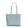 2024 Wholesale Genuine Leather Tote Bag For Women Luxury With Rivets Contrast Color