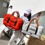 Customized Luxury Large Capacity Travel Overnight Bag with Shoe Compartment Sport Fitness Duffle Gym Bag with Yoga Mat