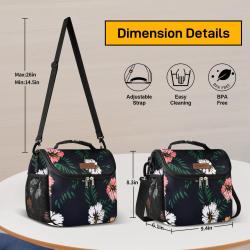 Wholesale New Design Insulated Lunch Bag for Women Reusable Lunch Box Cute Cooler Tote for Work Picnic or Travel