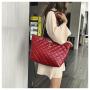 KBW276 2023 Hot Selling Women's Bags Embroidery Line Diamond Lattice Chain Crossbody Bag High Quality Deer Shoulder Bag