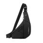 Fashionable and minimalist chest bag for men's waterproof diagonal chest bag