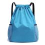Promotional Lightweight Waterproof Basketball Sports Bag Large Capacity Waterproof Fitness Gym Drawstring Backpack Bag