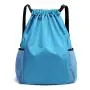 Promotional Lightweight Waterproof Basketball Sports Bag Large Capacity Waterproof Fitness Gym Drawstring Backpack Bag