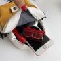 Cute Canvas Messenger Bag Autumn Cartoon Super Cute Girl Small Square Bag Street Casual Shoulder Bag