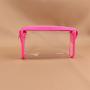 Keymay Fashion Summer Transparent PVC Cosmetic Bag Toiletry Pouch Travel Organizer Bag Girl Clear Makeup Bag