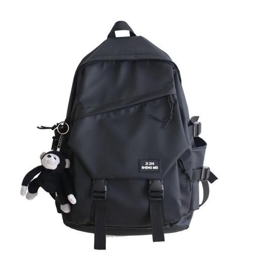 ZF122 College and High School Students Schoolbag Nylon Waterproof Wear-resistant Shoulder Bag Male Simple Versatile Travel Bag