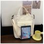 Big Capacity Corduroy Tote Bag Casual Shoulder Bags Handbags Crossbody Shopping Bag With Zipper And Outer Pocket for Women