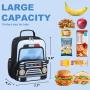 car shape kids lunch bag Insulated Lunch bag for Kids Boys Girls School Lunch Bags Reusable Cooler Thermal Meal Tote for Picnic