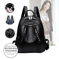 KBW758 Shoulder Bag Female New Lightweight Casual Backpack Large Capacity Versatile College Students Schoolbag
