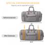 2021 Men Women Large Capacity Weekend Short Travel Bag Stripe Canvas Luggage Sport Gym Travel Duffel Bag With Shoe Compartment