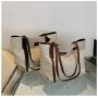 2023 Large Capacity Canvas Tote Bag Plain All-Match Simple Para Mujeres Bolso Bolsas Famous Brands Designer Shoulder Bags