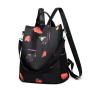 Women's Multifunctional Large Capacity Nylon Backpack Waterproof Anti-Theft Dual-Purpose Bag Fashionable Simple Design