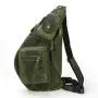 Retro Crazy Horse Skin Men's Oblique Cross Leisure Outdoor Travel Bag
