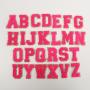 Factory Direct Sale Custom Designer Glitter Large Self Adhesive Bags Chenille Letter Patches