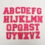 Factory Direct Sale Custom Designer Glitter Large Self Adhesive Bags Chenille Letter Patches