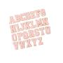 Wholesale Custom Handmade DIY Alphabet Pearl Applique Embroidery Towel Chenille Letter Patches