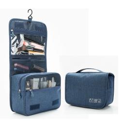 Multi-color Custom Hanging Toiletry Bag Large Cosmetic Makeup Travel Organizer for Men Women