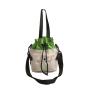 New nylon drawstring bucket bag style color matching personalized versatile portable shoulder crossbody bag daily bag