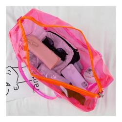 2022 Waterproof PVC Large Weekend bag Transparent Beach Hand luggage white sports fitness bag Brand training bags