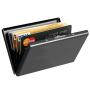 Stainless steel card holder, bank card and credit card box, card clip, metal card holder, organ card holder, business card box
