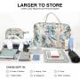 LOVEVOOK 2024 Cute travel bag sets with Wet Pocket large 2pcs women weekender bag men's carry on overnight luggage duffel bags