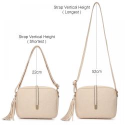 Free Sample Wholesale Custom Ladies Retro PU Leather Purses Small Sling Shoulder Bag Handbag for Women Crossbody Messenger Bags