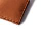 Handmade natural leather slim wallet for men and women pu leather ultra thin wallets