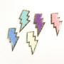 Custom Chenille Patch Letters Patterns Plane Rainbow Star Flower Butterfly Castle Patch Self Adhesive Stickers Self DIY Patch