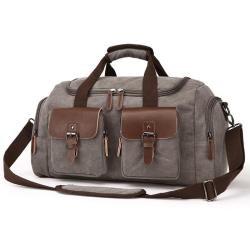 KBW726 Durable Sports Bag With Large Volume For Gym Exercise Canvas Portable Travel Luggage Bag Men One Shoulder Crossb