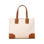 2021 Stylish Canvas Lady Tote Bag Casual Creative Contrast color Crossbody Bag  Custom PU Leather Handbag