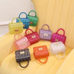Transparent Small Square Bag PVC Chain Crossbody Jelly Bag Aromatic Lipstick Women Messenger Bags Female Small Shoulder Handbag