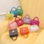 Transparent Small Square Bag PVC Chain Crossbody Jelly Bag Aromatic Lipstick Women Messenger Bags Female Small Shoulder Handbag