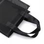 Custom Logo Printing Black Mesh Makeup Cosmetic Zipper Bag Hot Sale Handle Travel Zipper Mesh Pouches For Women